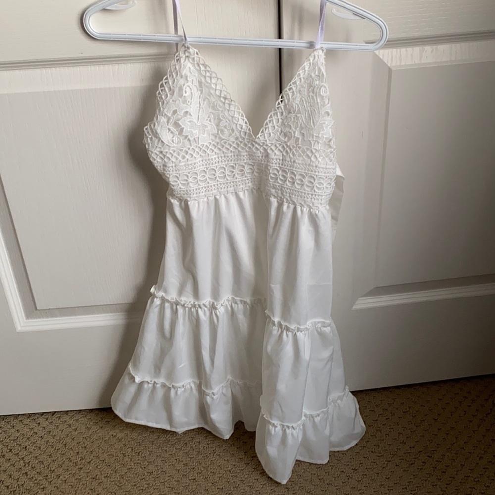 White dress